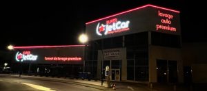 fournisseur d'enseigne lumineuse pour station lavage auto