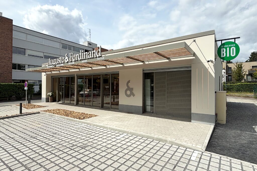 Habillage façade Auguste & Ferdinand