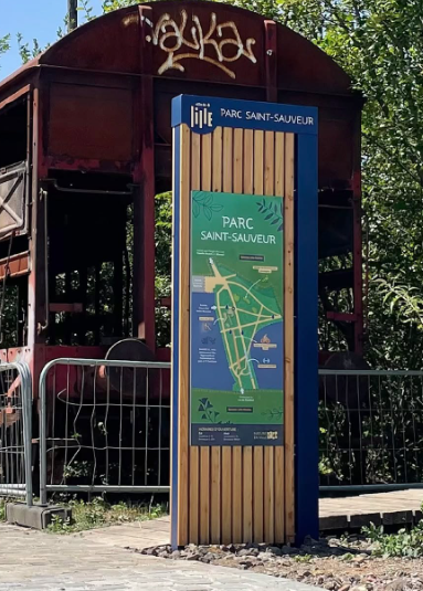 totem gare st sauveur